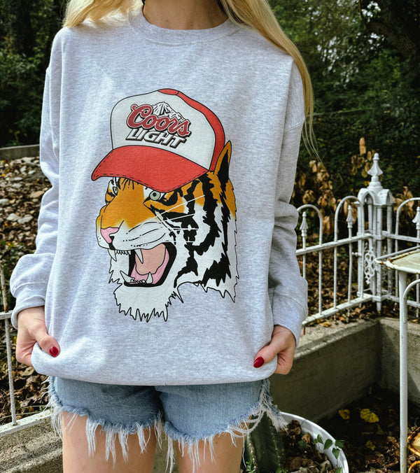 Bengal Tiger Trucker Hat Crewneck