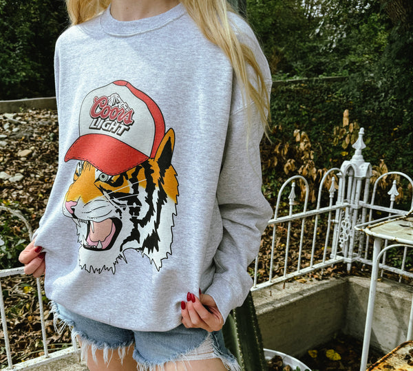 Bengal Tiger Trucker Hat Crewneck