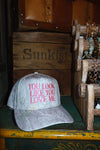 YOU LOOK LIKE YOU LOVE ME Embroidered Hat - light camo