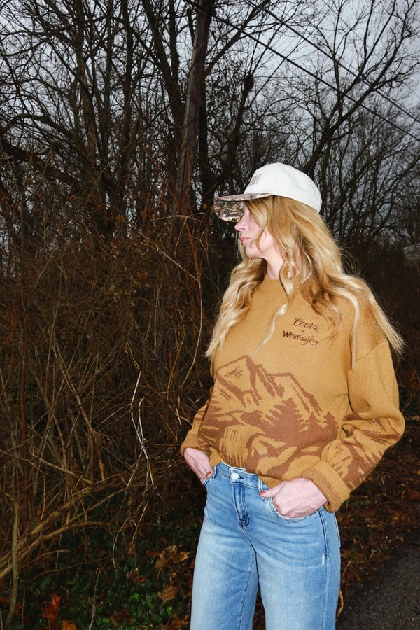 Wrangler® x Coors® Embroidered Sweater