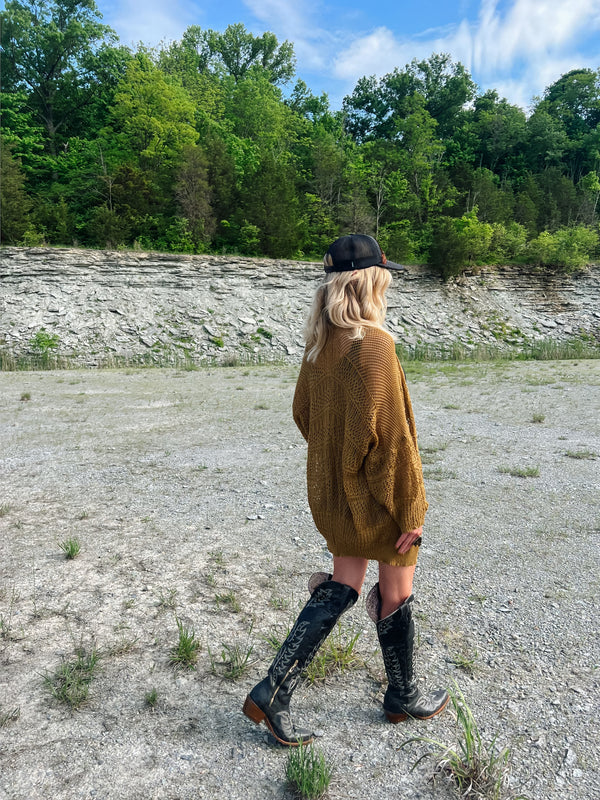 Corbin Netted Cardigan