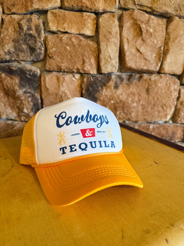 Cowboys & Tequila Trucker Hat