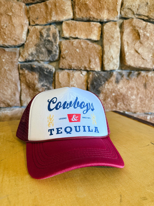 Cowboys & Tequila Trucker Hat