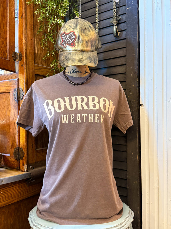 Bourbon Weather Graphic Tee