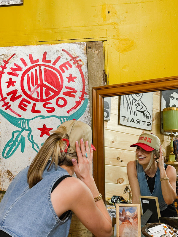 KISS ME COWBOY Trucker Hat