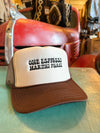 ONE ESPRESSO MARTINI PLEASE Trucker Hat - cream/brown