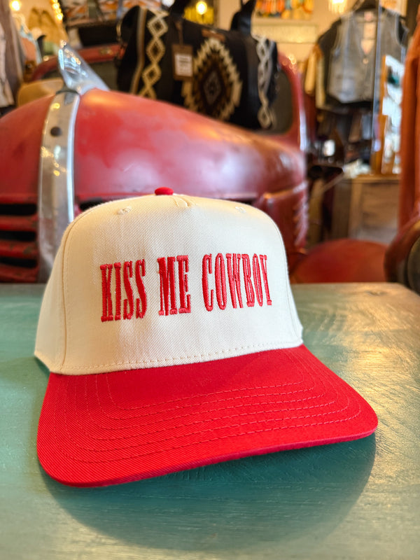 KISS ME COWBOY Trucker Hat