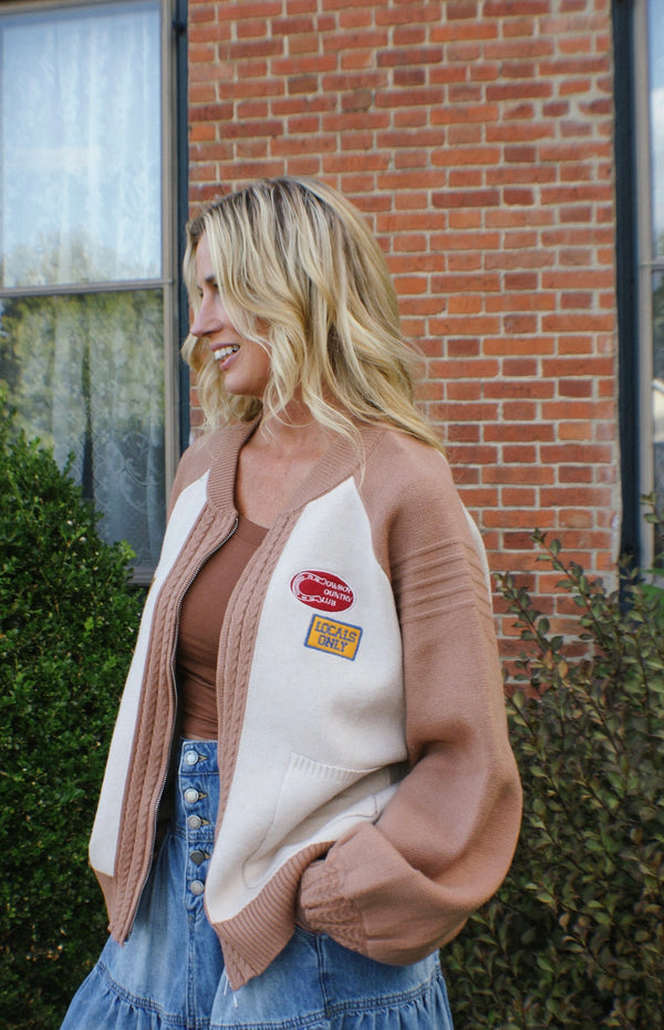 Western Bomber Cardigan