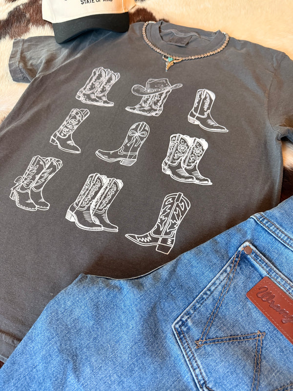 Cowboy Boots Graphic Tee
