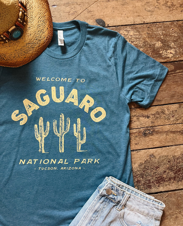 Welcome To Saguaro Graphic Tee