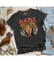 Babe Tiger Roaring Graphic Tee