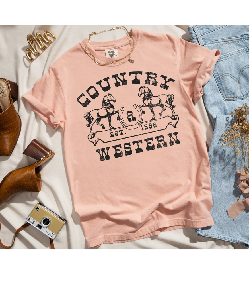 Country and Western Graphic Tee