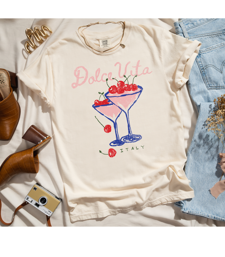 Dolce Vita Drink Graphic Tee