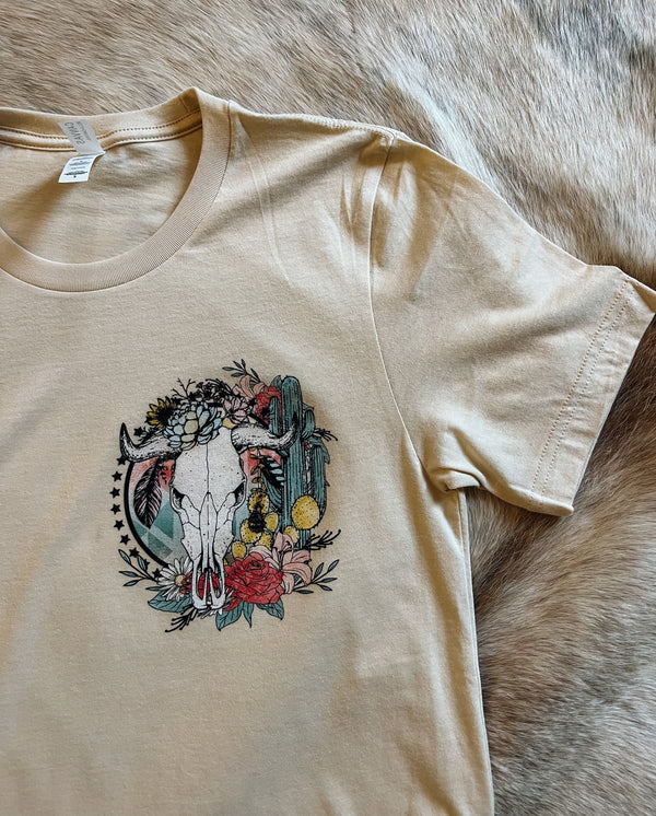 Mama Tried Skull Graphic Tee