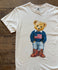 USA bear with sweater Graphic Tee