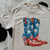 USA Boots Graphic Tee