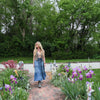 Jona Tiered Denim Skirt