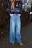 Hidden Medium Wash Clean Super Soft 33” Inseam Wide Leg - NORI