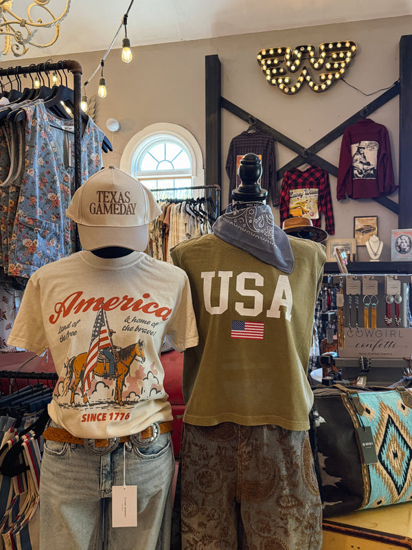 USA Graphic Muscle Tee