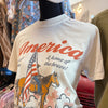 America Land of the free 1776 Graphic Tee