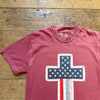 Patriotic Cross Graphic Tee