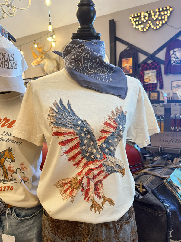 USA Denim Eagle Graphic Tee