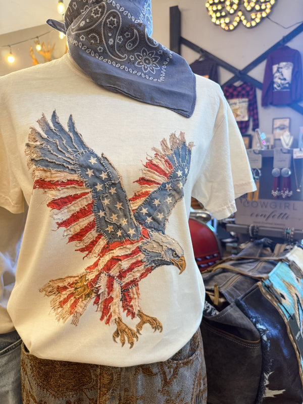 USA Denim Eagle Graphic Tee
