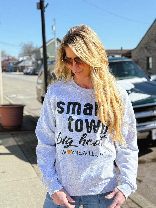 Small Town Big Heart Crewneck - Waynesville
