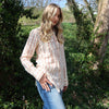 Ava Floral Long Sleeve Pearl Snap Western Shirt