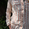Ava Floral Long Sleeve Pearl Snap Western Shirt