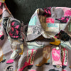 Little Girls Boot Print Pearl Snap