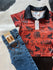 Little Boys Western Rust Polo