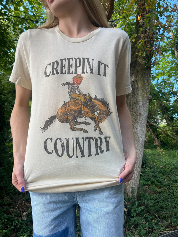 Creepin It Country Graphic Tee