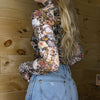 Alice Floral Mesh Top