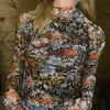 Alice Floral Mesh Top