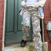 Hidden High Rise Wide Leg Cargo Jean for Women in Camo