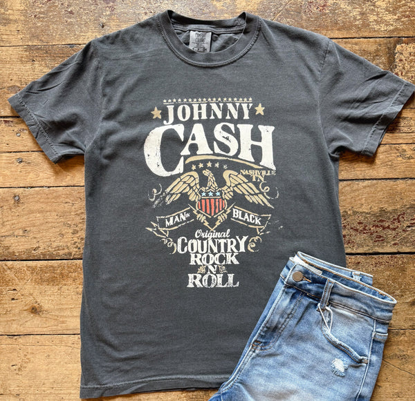 Country Rock N Roll Graphic Tee - Comfort Colors