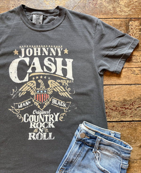 Country Rock N Roll Graphic Tee - Comfort Colors