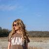 MAMA Floral Graphic Tee