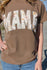 MAMA Floral Graphic Tee