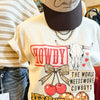 The World Needs More Cowboys Cherry Graphic Tee