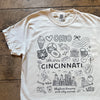 Cincinnati Skyline Dreams Women’s boxy tee