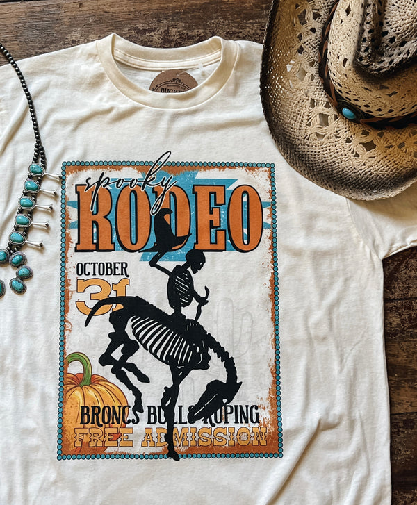 Spooky Rodeo October 31 Graphic Tee