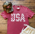 USA stars Graphic Tee - Comfort Colors