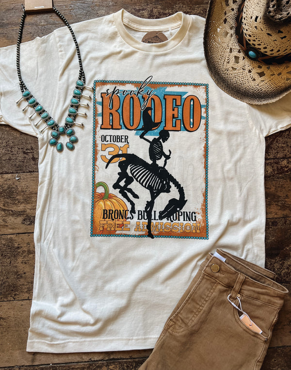Spooky Rodeo October 31 Graphic Tee