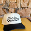 Rad Mama Embroidered Hat - cream/black