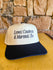 Loves Cowboys & Martinis Too Embroidered Hat - cream/navy