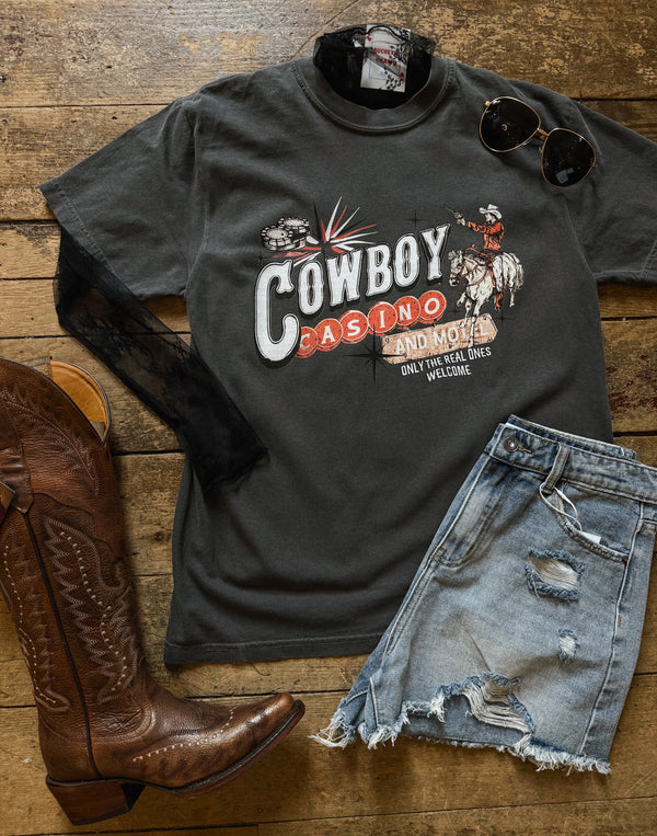 Cowboy Casino Graphic Tee