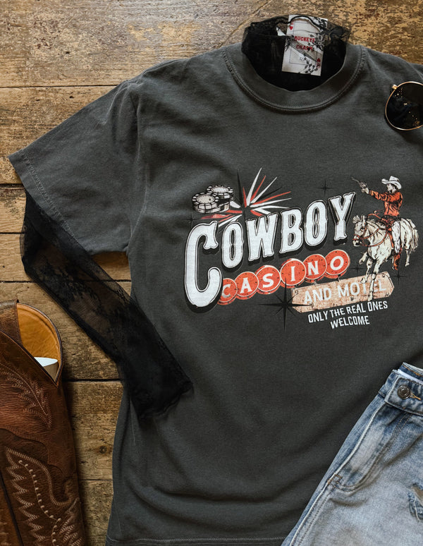 Cowboy Casino Graphic Tee