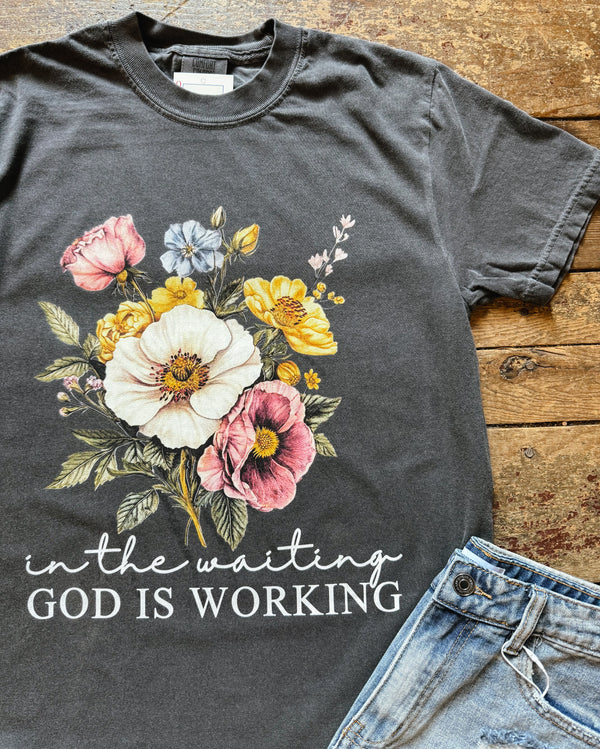 God Is Working Graphic Tee